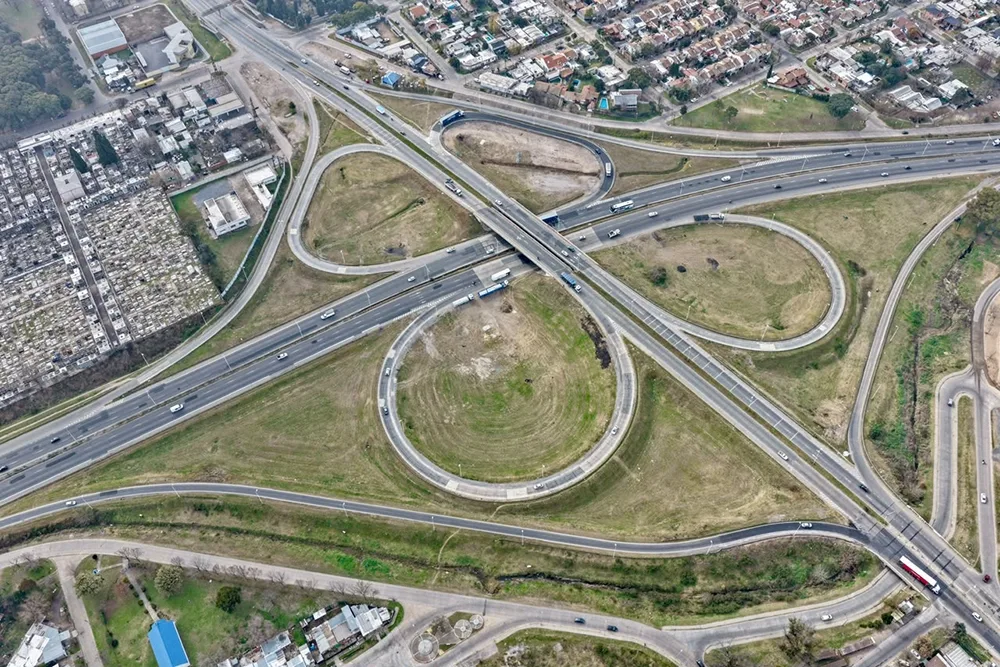Renovadas conexiones en Ruta 6 y Panamericana mejoran tránsito en Campana