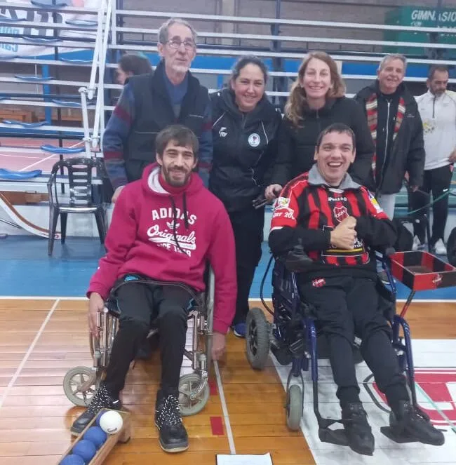 Deportistas de Pergamino brillaron en la Liga del Oeste de Boccia