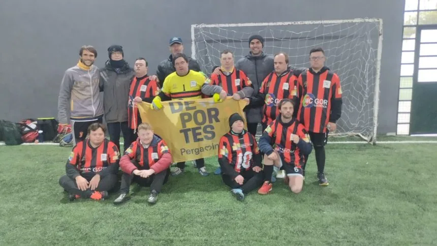 Fútbol adaptado en Bolívar: Pergamino destacó en la competencia