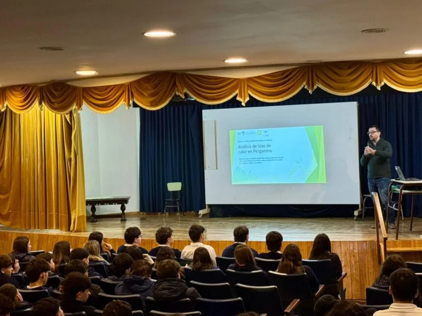 Jornada sobre olas de calor en el Colegio Maristas de Pergamino