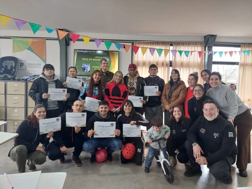 La comunidad participó en jornada de educación vial y movilidad sustentable