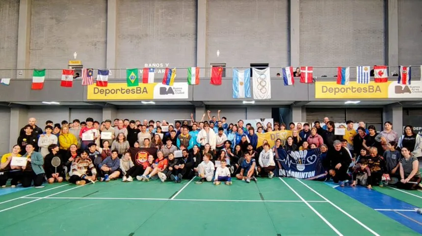 Pergamino brilló en bádminton con 16 medallas en la Copa Internacional