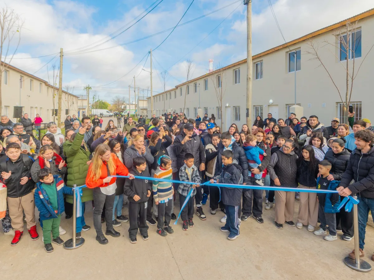 Entregaron 21 viviendas para familias numerosas en San Fernando