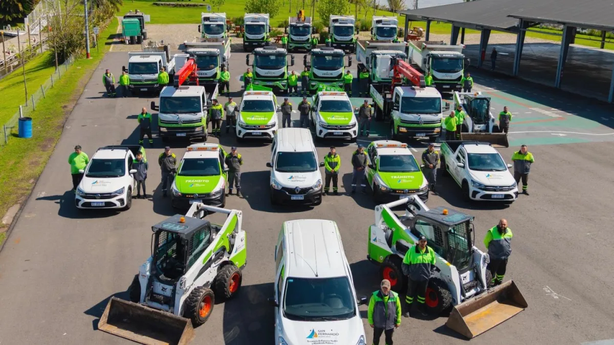 San Fernando sumó 24 nuevos vehículos para mejorar servicios