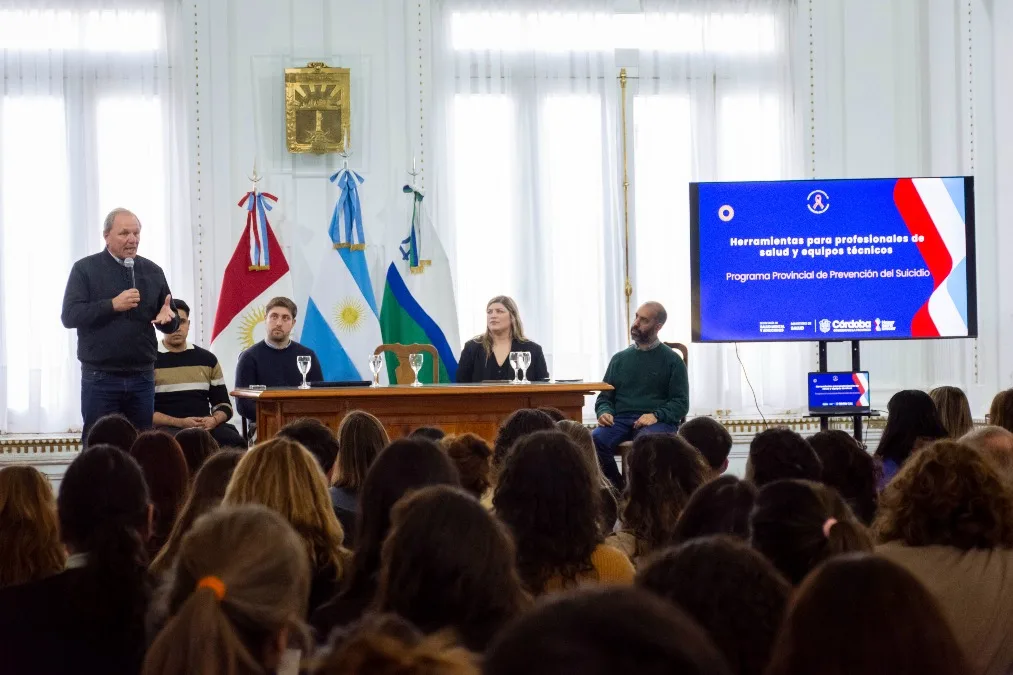 Capacitación sobre prevención del suicidio en Río Cuarto