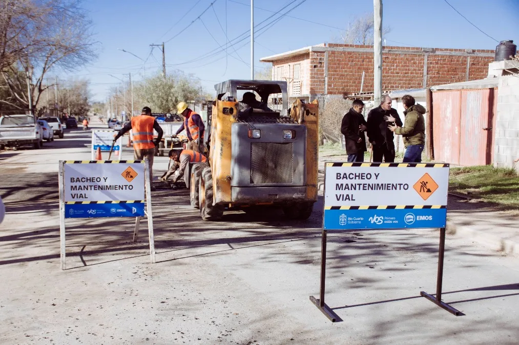 Comenzó el plan de bacheo