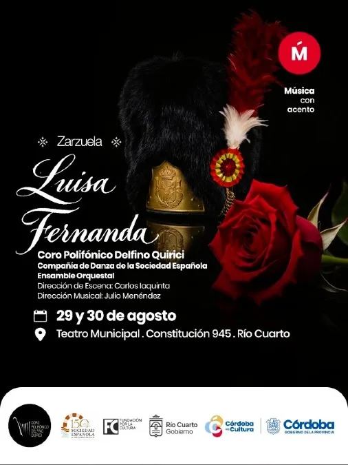 Funciones de 'Luisa Fernanda' en el Teatro Municipal este fin de semana