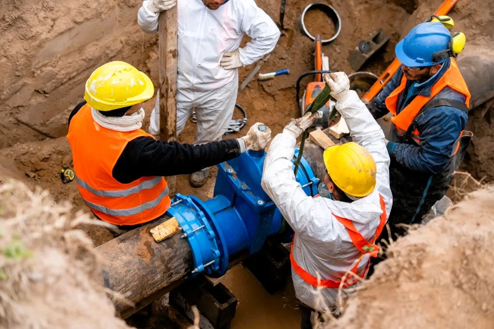 Normalización del servicio de agua tras recambio de válvulas