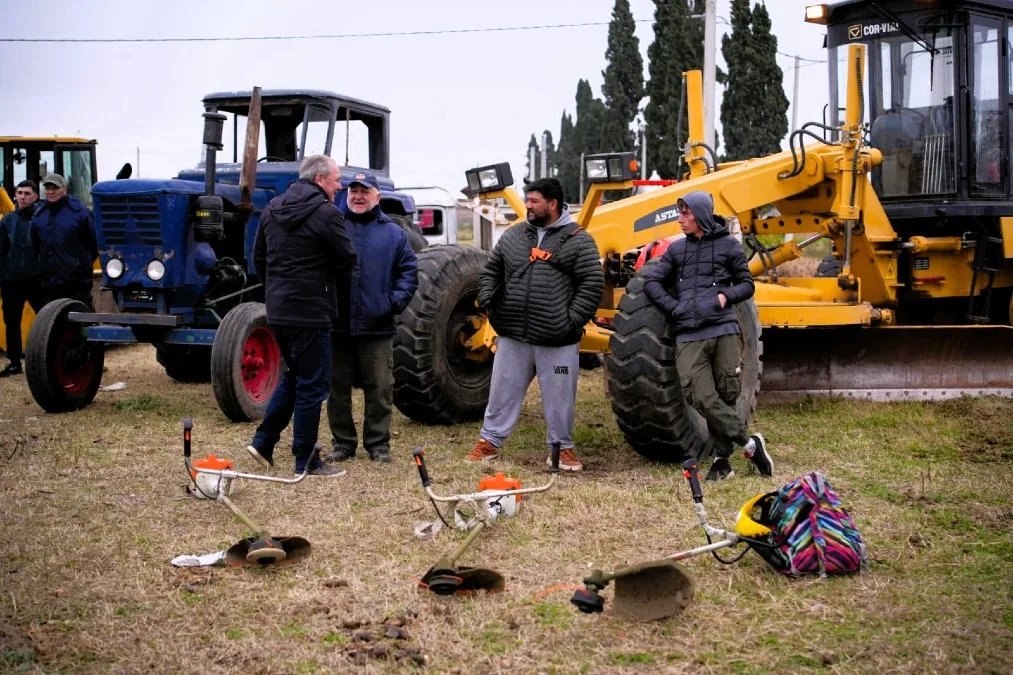 Operativo Sur: limpieza y mejoras en barrios del sector sur