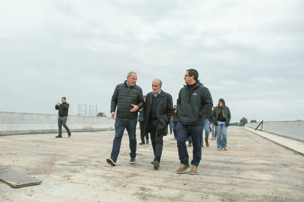 Progreso en la obra de Circunvalación y pavimentación en Río Cuarto