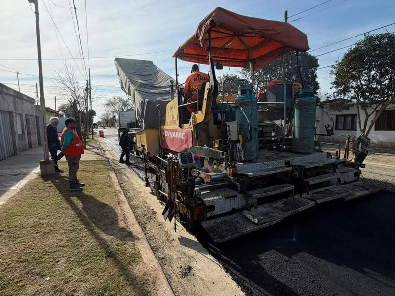 Avanza el Plan 500 Cuadras con nuevas obras de pavimentación