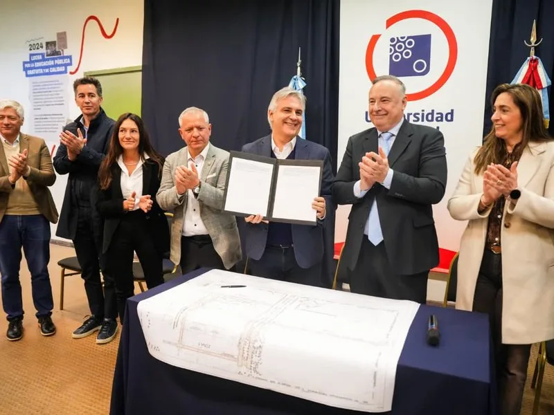 Avanzan obras en la Universidad Nacional de Villa María