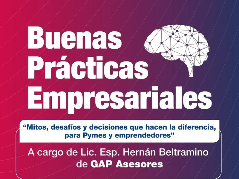 Capacitación gratuita para Pymes en Villa María el 8 de septiembre
