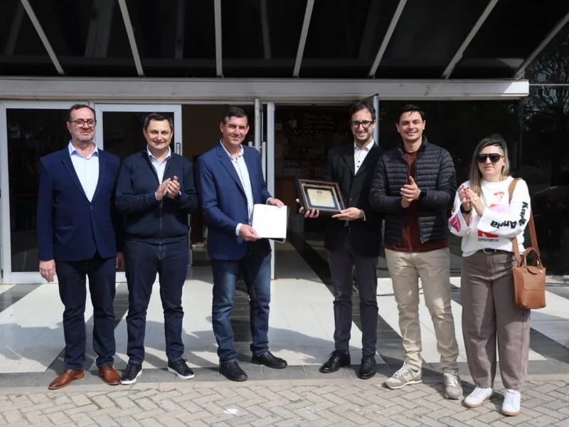 Celebración del 75º aniversario del Centro Filatélico en Villa María