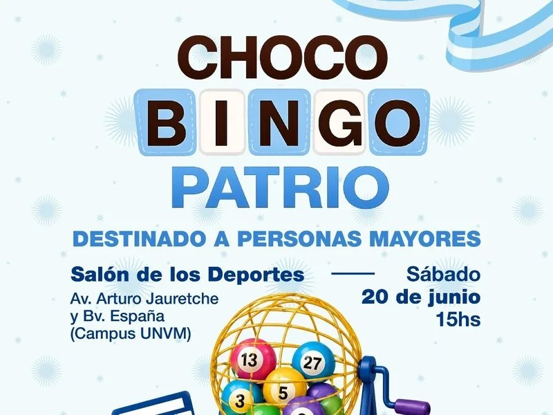 Choco Bingo Patrio: entretenimiento gratuito para personas mayores