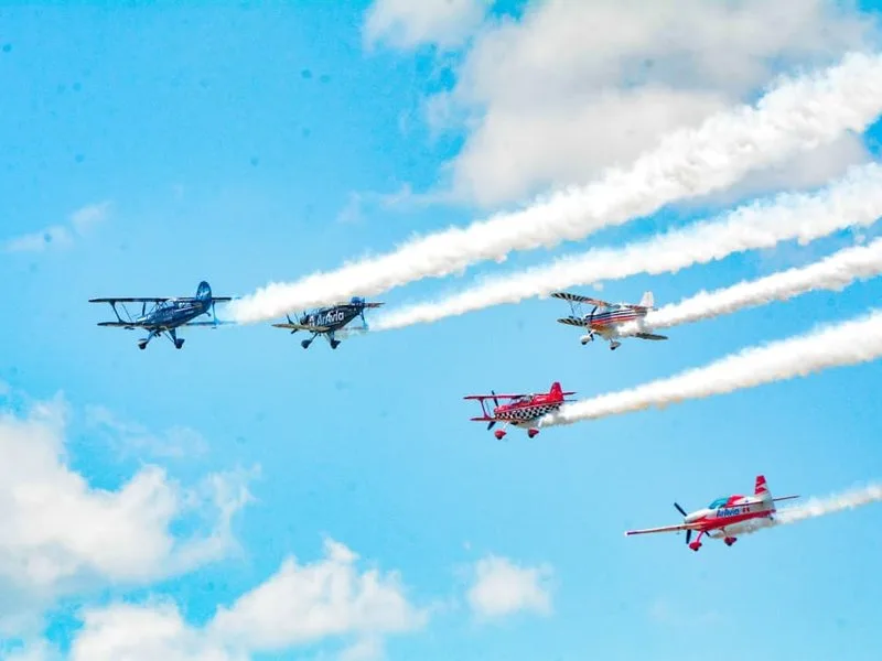 El Festival Aéreo 2026 atrajo a miles al Aeropuerto de Villa María
