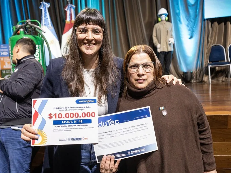 El IPET N.º 49 recibió $10 millones para mejorar la educación técnica