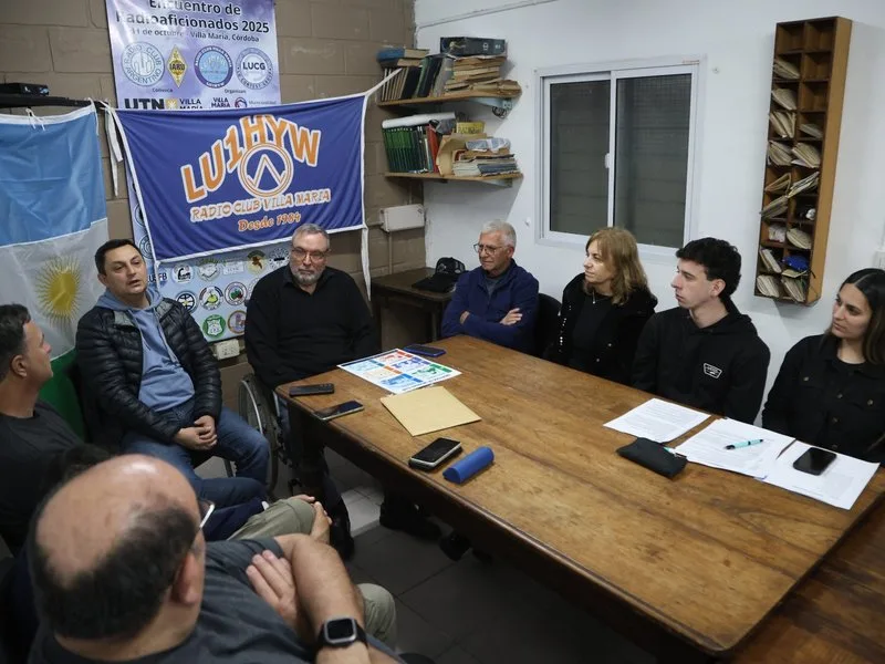Elecciones en el Radio Club Villa María: nuevas autoridades asumieron
