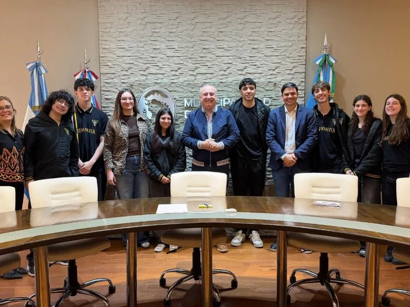 Estudiantes del ISBR cerraron sus pasantías en el Concejo Deliberante