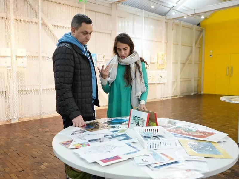 Feria de Artes Invierno en Villa María reunió a 19 artistas locales