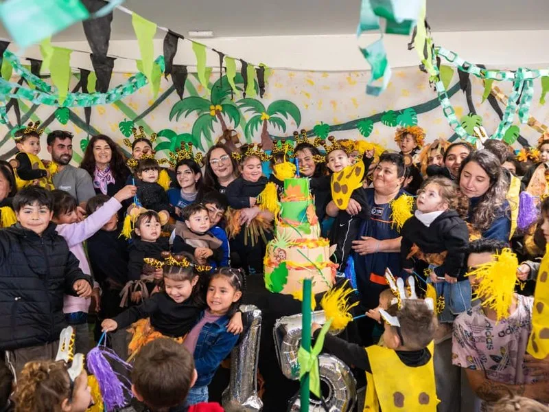 Fiesta por los 15 años del Centro de Promoción Familiar en La Calera