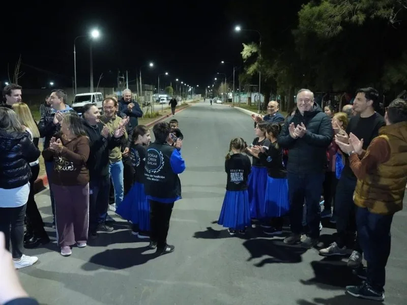 Inauguración de la nueva Avenida Mercedarios en Villa María