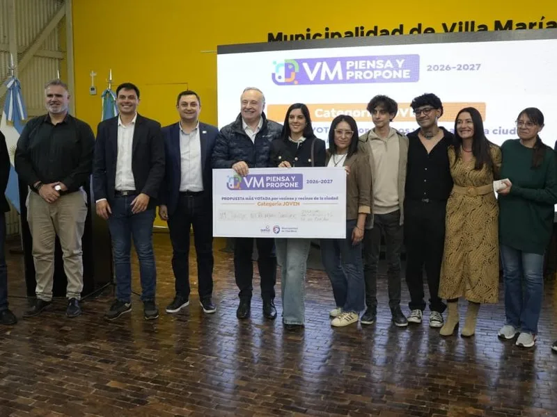Los 48 proyectos más votados de Villa María se dieron a conocer