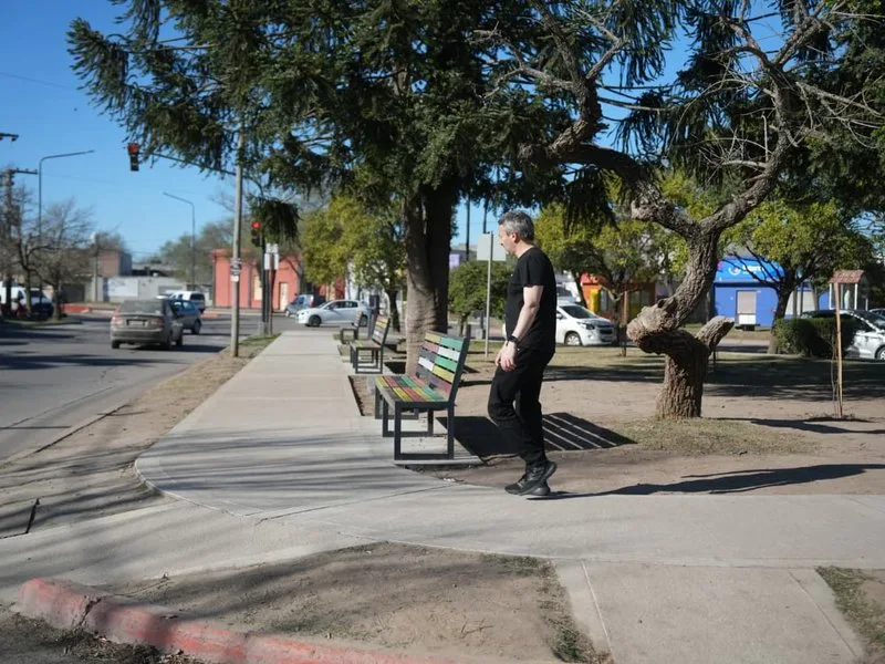 Mejoras en plazoletas del barrio Trinitarios para la comunidad