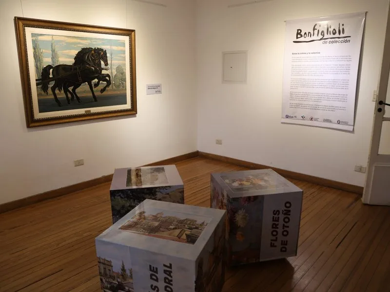 Muestra de Fernando Bonfiglioli en la Usina Cultural de Villa María