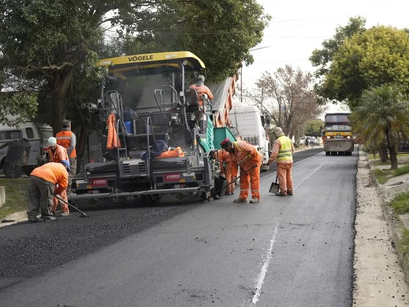 Nuevas calles pavimentadas mejoran la conectividad en Villa María