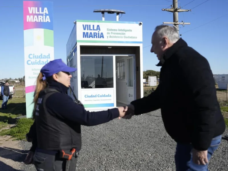 Nuevo sistema de seguridad en Villa María mejora el control y asistencia