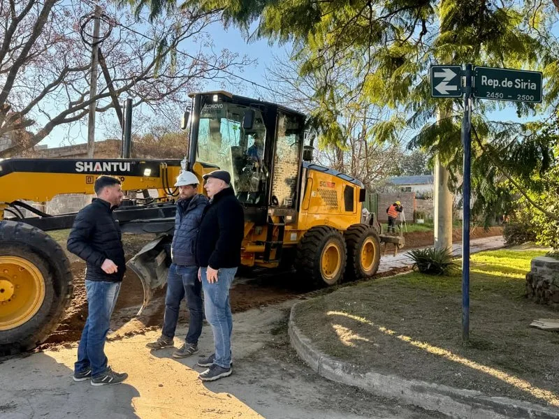 Villa María avanzó con la pavimentación de 250 cuadras en barrios