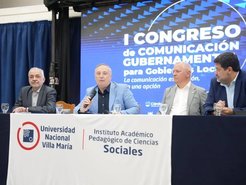 Villa María fue sede del 1º Congreso de Comunicación Gubernamental