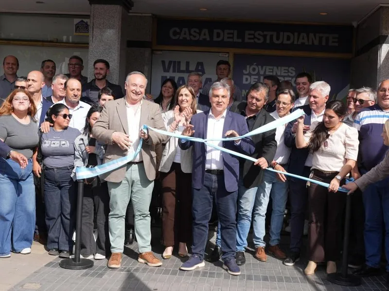 Villa María inauguró la Casa del Estudiante para jóvenes de la región