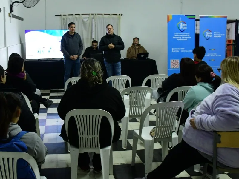 Asesoramiento laboral gratuito en barrio Sarmiento este jueves