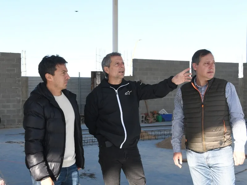 Avanza la construcción del Polideportivo en barrio La Milka
