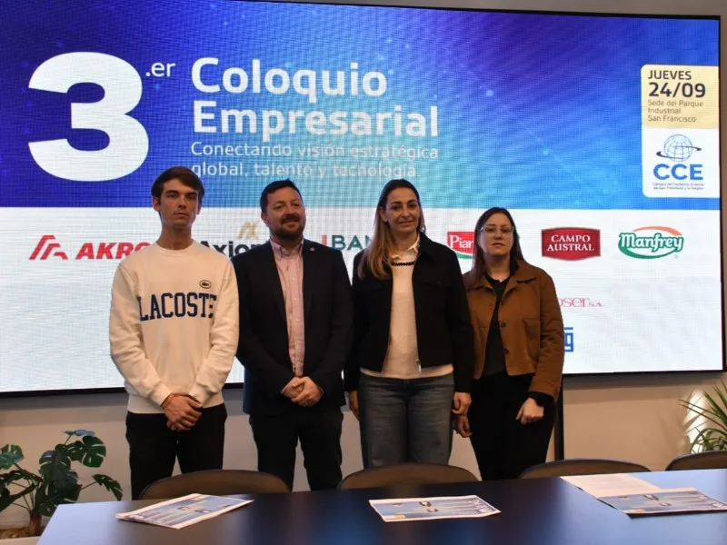 Coloquio Empresarial en San Francisco abordará economía y tecnología