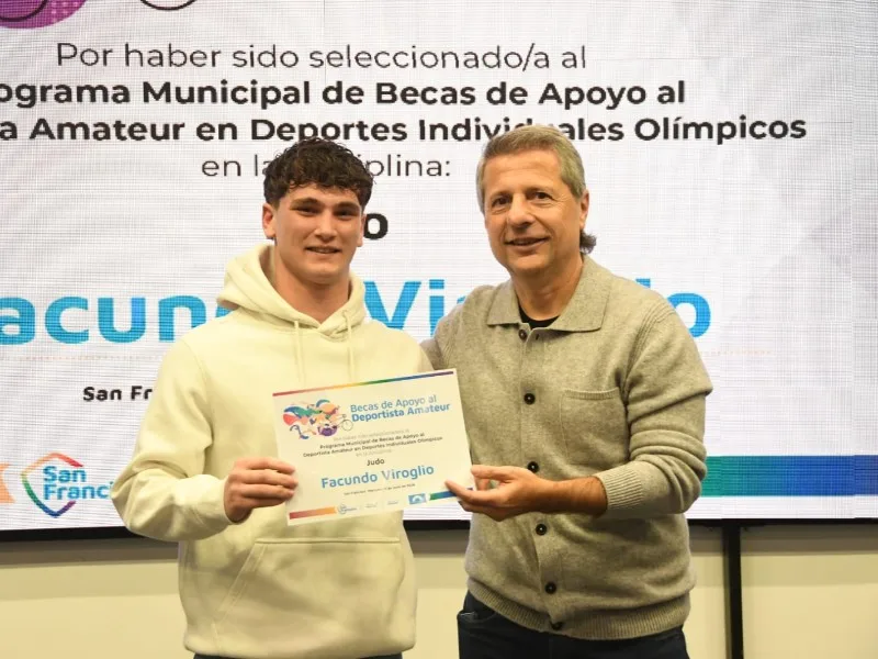 Cuarenta deportistas amateurs recibieron becas en San Francisco