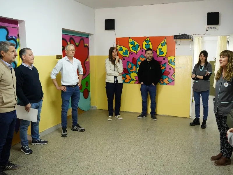 Inauguraron nueva infraestructura de gas en APADIM de San Francisco