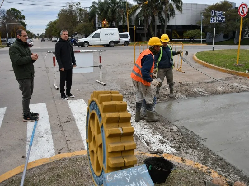 Interrupción de tránsito en Avenida del Libertador por reparaciones