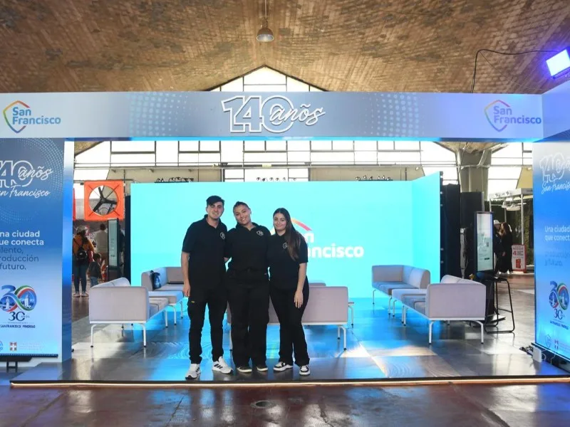 La Municipalidad de San Francisco presenta su stand en la Rural