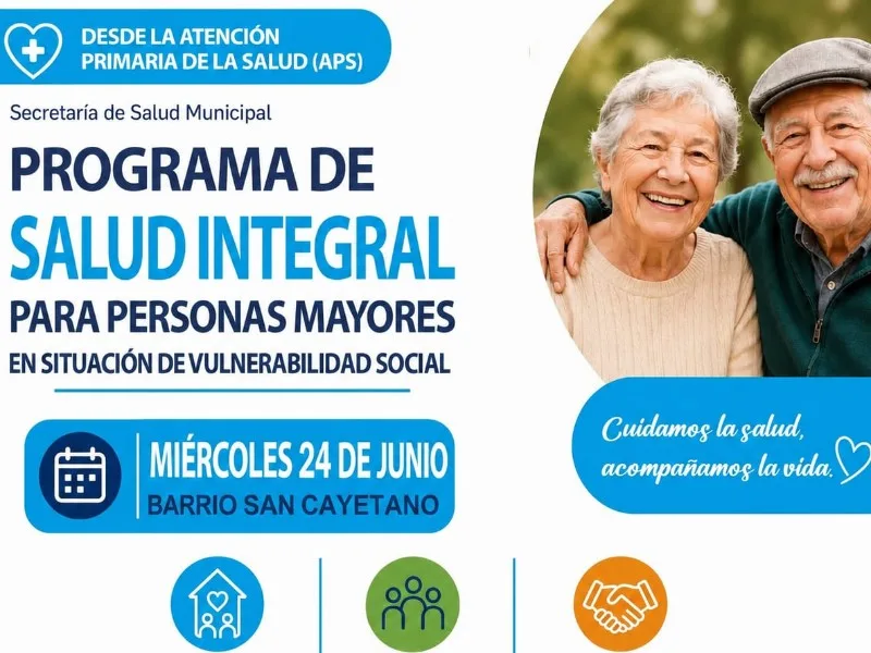 Llegan programas de salud y talleres a San Cayetano y otros barrios