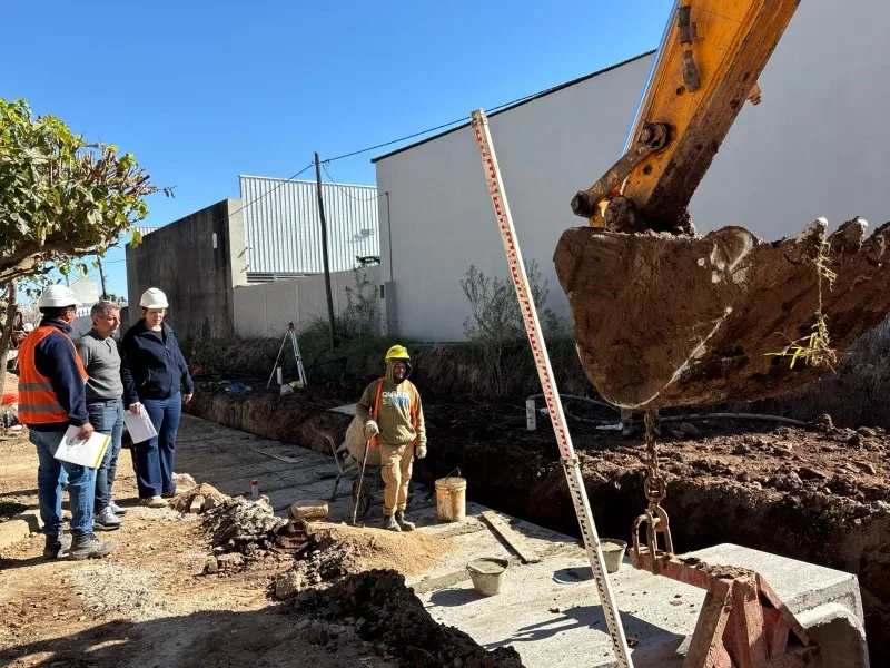 Mejoras en desagües de barrio Parque beneficiarán a más de 10.000 vecinos