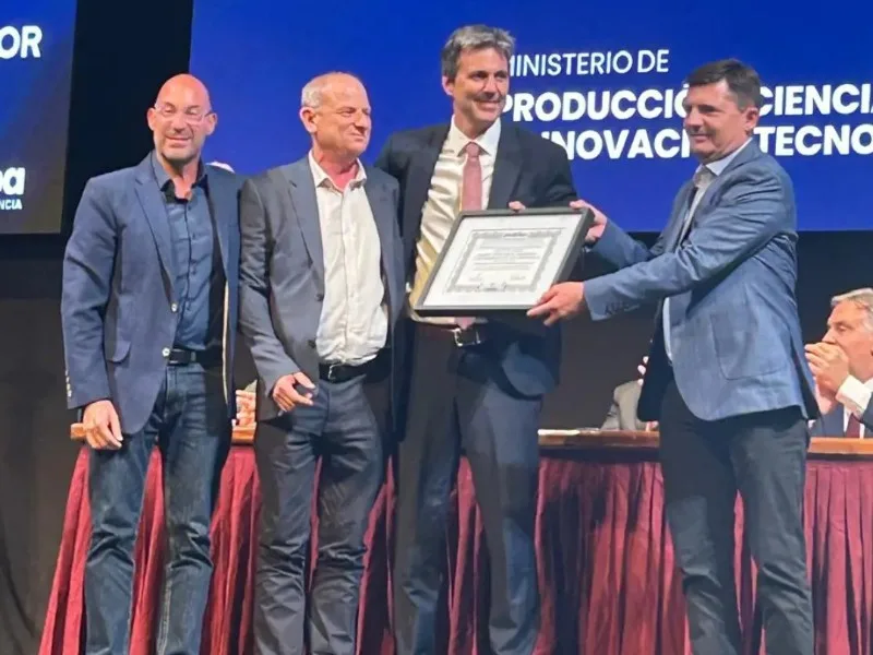Reconocimiento al Parque Industrial de San Francisco en Córdoba