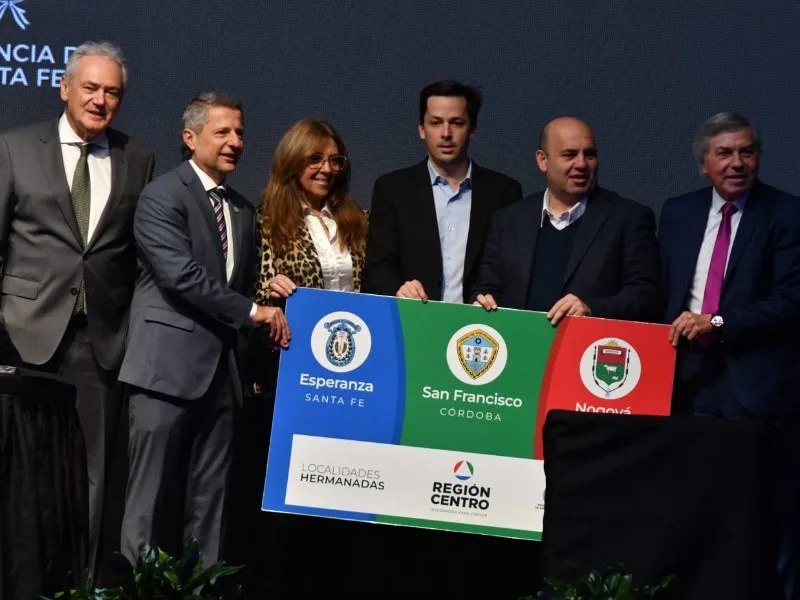 San Francisco, Esperanza y Nogoyá firman acuerdo para potenciar la cadena láctea