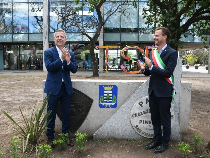 San Francisco y Pinerolo celebraron 30 años de hermanamiento