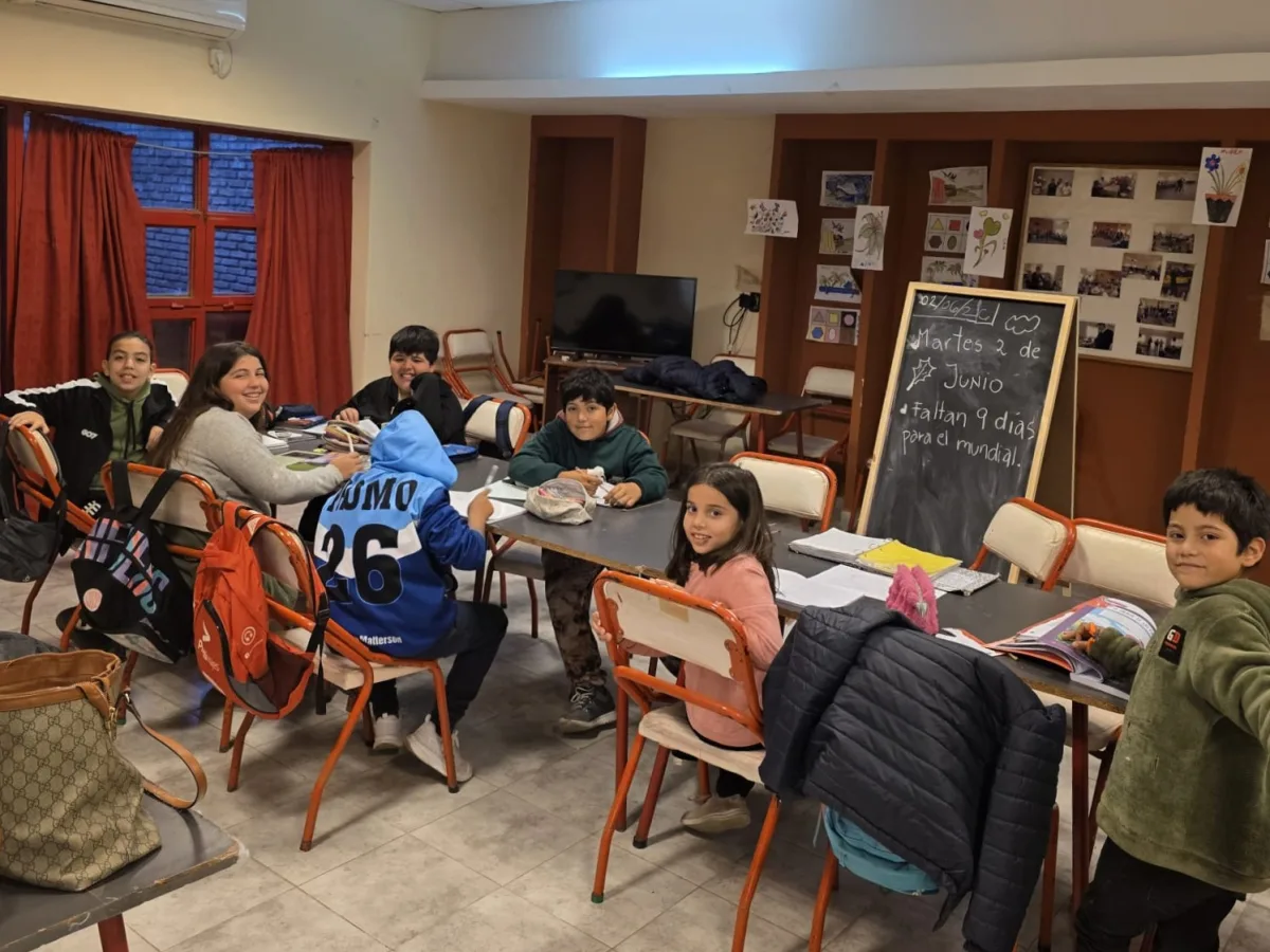Apoyo escolar en Bell Ville: siete espacios comunitarios para niños