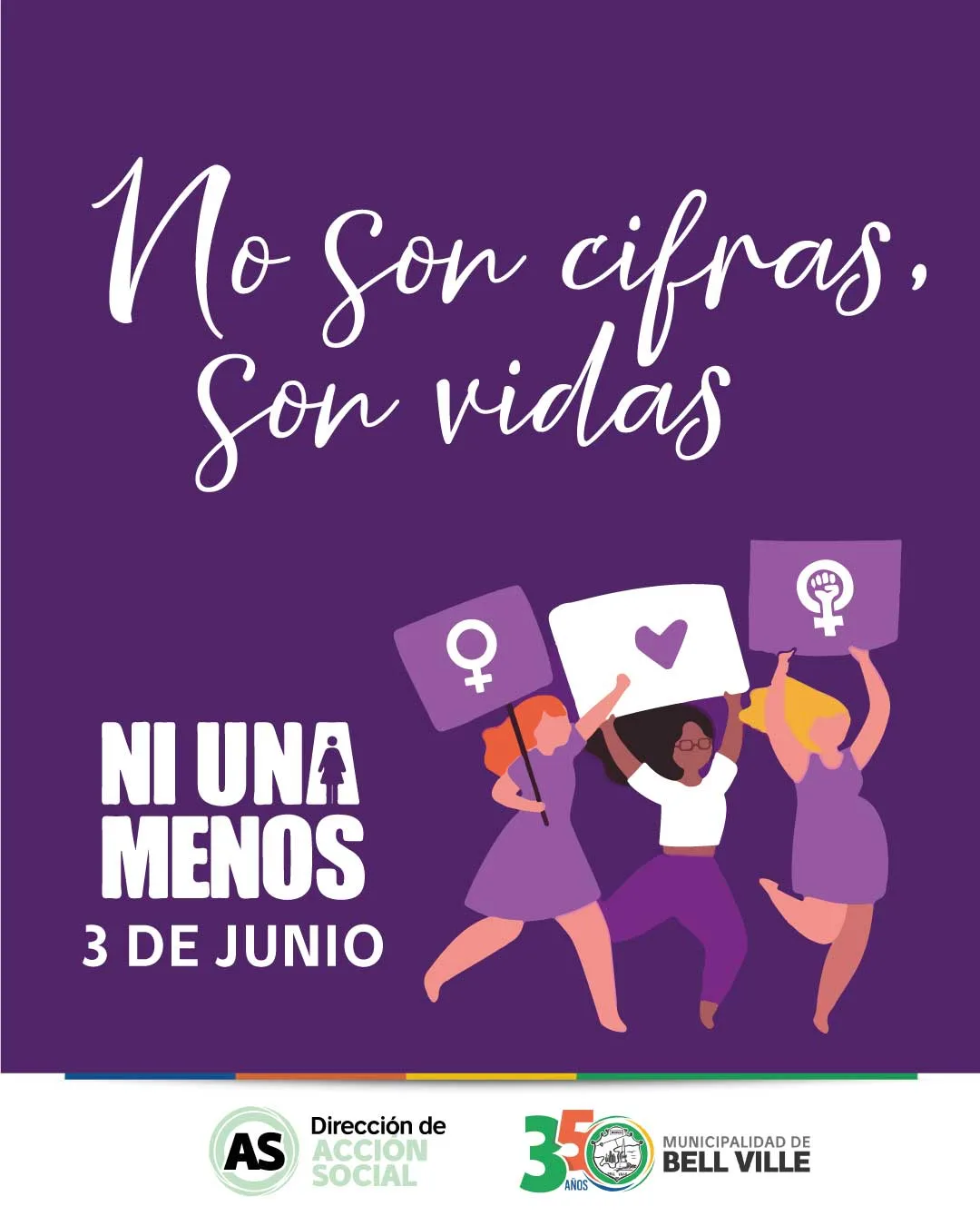 Bell Ville reafirma su compromiso con la lucha contra la violencia de género