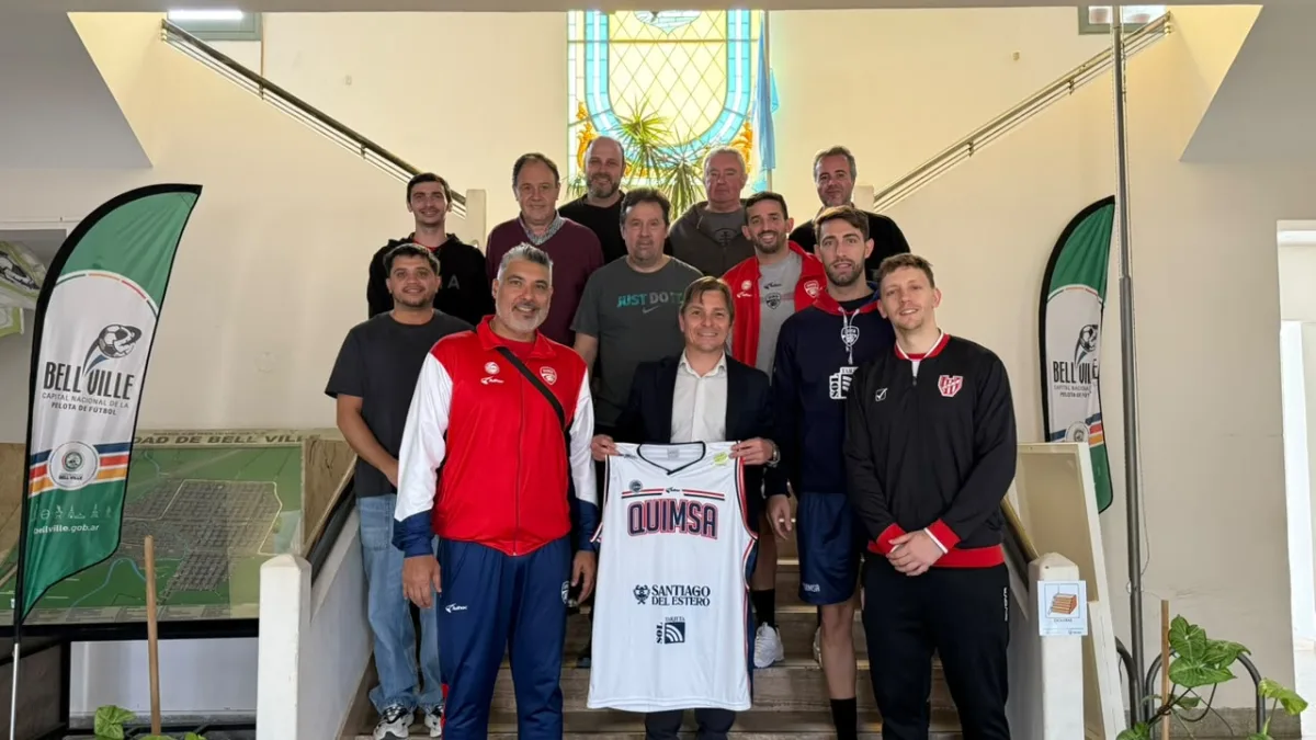 Bell Ville recibió a Quimsa e Instituto para amistosos de básquet