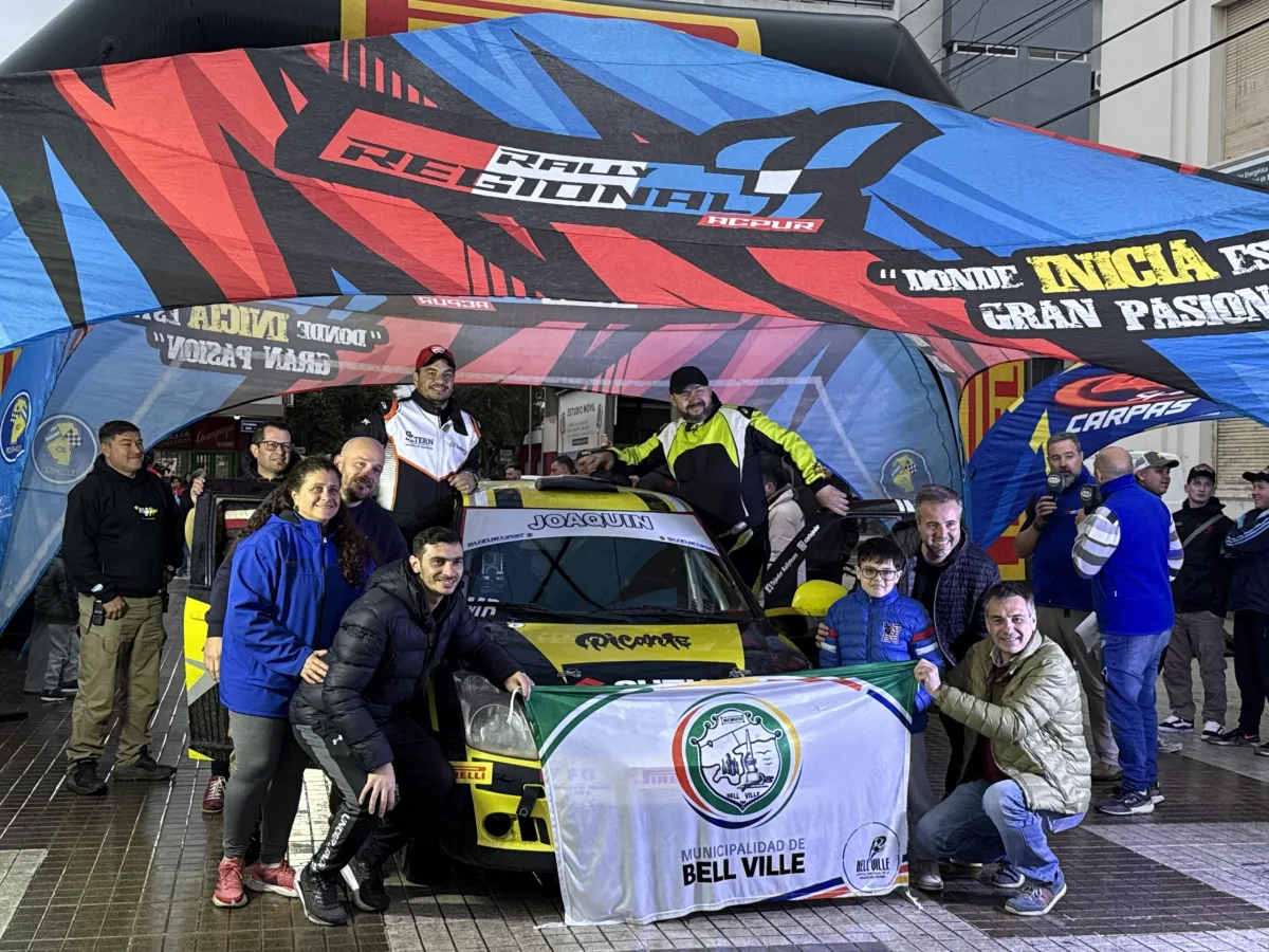 Bell Ville se consolidó como sede del Rally Regional 2026